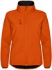 Clique 0200915 Classic Softshell Jacket Lady - Diep Oranje - S