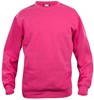 Clique Basic roundneck Helder Kersen maat XS