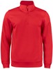 Clique 021072 Basic Active Half Zip Junior - Rood - 110/120