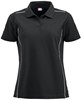 Clique New Alpena Dames Polo Zwart maat M