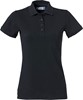 Clique 028261 Heavy Premium Polo Ladies - Zwart - M