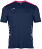 Hummel 160003 Valencia T-shirt - Navy-Magenta - L