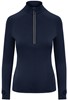 Damessportshirt 'Cool-Flex 1/2 Zip Top' Navy - XS