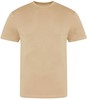 Herenshirt 'The 100 T' met ronde hals Caramel Toffee - XXL