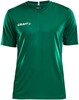 Craft Squad Jersey Solid SS Shirt Heren Sportshirt - Maat XXL  - Mannen - groen/wit