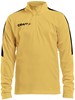 Craft Progress Halfzip Ls Tee Jr 1905639 - Sweden Yellow/Black - 158/164