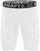 Craft 1906862 Pro Control Compression Short Tights JR - White - 146/152