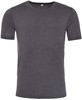 Damesshirt 'Washed T' met ronde hals Charcoal - S