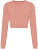 Just Cool JT016 Women´s Long Sleeve Cropped T - Dusty Pink - XS