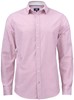 Cutter & Buck 352400 Belfair Oxford Shirt Men - Burgundy/Wit Gestreept - L