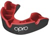 Opro 790007 Silver Superior Fit Mouthguard - Black-Red - JR