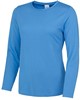 Women's Long Sleeve 'Cool T' Arctic White - XS