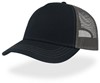 Atlantis AT426 Rapper Canvas Cap Recycled - Navy/Dark-Grey - One Size