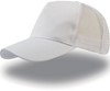 Atlantis AT511 Rapper Cotton Cap - White/White - One Size