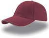 Atlantis AT610 Liberty Sandwich Cap - Burgundy/Natural - One Size