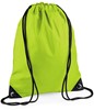 Premium Gymsac Sporttas BagBase - 11 Liter Lime Green