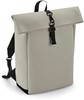 Matte PU Roll-Top Backpack BagBase - 12 Liter Clay