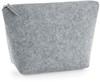 Atlantis BG724 Felt Accessory Bag - Grey-Melange - M (19 x 18 x 9 cm)