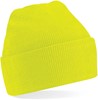 Beechfield CB45b Junior Original Cuffed Beanie - Fluorescent Yellow - One Size