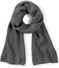 Beechfield CB469 Metro Knitted Scarf - Smoke Grey - 170 x 20 cm