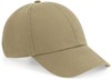 Beechfield CB54 Organic Cotton 6 Panel Cap - Desert Sand - One Size