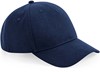 Beechfield CB62N Organic Cotton 5 Panel Cap - Navy - One Size