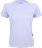 Damessportshirt 'Tech Tee' met korte mouwen Ice Grey - M