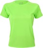 Damessportshirt 'Tech Tee' met korte mouwen Lime - S