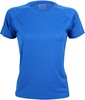 Damessportshirt 'Tech Tee' met korte mouwen Royal Blue - XL