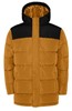 Waterafstotende Parka Curry Geel / Zwart Tallin in twee kleuren merk Roly maat XL