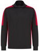 Finden+Hales FH341 Adult's Team Hoodie - Black/Red - XXL