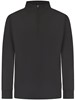 Finden+Hales FH874 Adults 1/4 Zip Tracksuit Top - Black - M