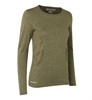 Geyser G11021 Lange Mouwen T-Shirt Naadloze Vrouwen - Olive Melange - XL