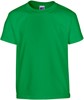 Heavy Cotton�Classic Fit Youth T-shirt Kind 5/6 years (S) 100% Katoen Irish Green