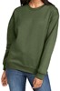 Sweatshirt Unisex 4XL Gildan Ronde hals Lange mouw Military Green 80% Katoen, 20% Polyester