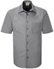 Hakro 122 1/2 sleeved shirt MIKRALINAR® Comfort - Titanium - 4XL