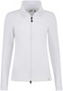 Hakro 246 Women´s fleece jacket ECO - White - S