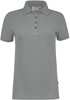 Hakro 301 Women´s polo shirt organic cotton GOTS - Mottled Grey - 2XS