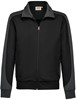 Hakro 477 Sweat jacket Contrast MIKRALINAR® - Black/Anthracite - 5XL