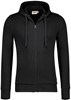 Hakro 605 Hooded sweat jacket Premium - Black - 6XL