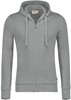 Hakro 605 Hooded sweat jacket Premium - Mottled Grey - XL