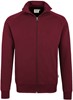 Hakro 606 Sweat jacket College - Burgundy - S