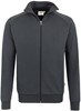 Hakro 606 Sweat jacket College - Anthracite - XS