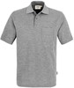 Hakro 802 Pocket polo shirt Top - Mottled Grey - 2XL