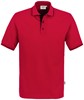 Hakro 803 Polo shirt Casual - Red/Black - S