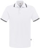 Hakro 805 Polo shirt Twin-Stripe - White/Black - L