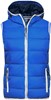 James & Nicholson JN1075 Ladies´ Maritime Vest - /Nautic-Blue/White - M