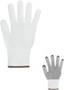 Korntex KX159 Finely Knitted Working Gloves Konya - White/Black - 10