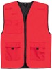 Korntex KX166 Padded Multifunctional Work Vest Kiel CO² Neutral - Red - S