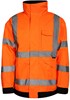 Korntex KX804 Premium Hi-Vis Rain-Jacket Tampere - Signal Orange - S